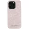 KARL LAGERFELD tok iPhone 15 Plus KLHCP15MPQKPMP (Quilted Pattern) rózsaszín