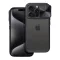 Slider tok iPhone 15 PLUS  fekete