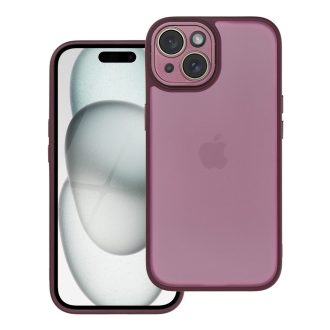 VARIETE Variete Mag Cover tok iPhone 15 lila