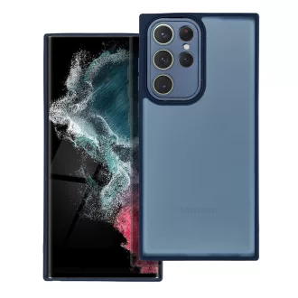 VARIETE Variete Mag Cover tok SAMSUNG S22 Ultra sötétkék