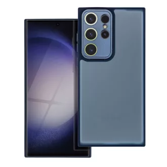 VARIETE Variete Mag Cover tok SAMSUNG S23 Ultra sötétkék