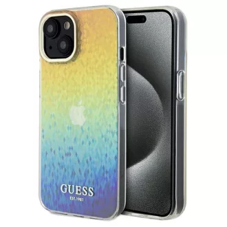   GUESS tok iPhone 14 GUHCP14SHDECMI (IML Faceted Mirror / disco iridescent) multicolor