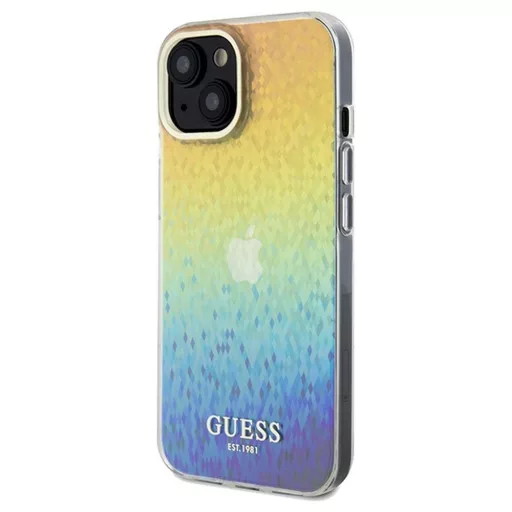 GUESS tok iPhone 14 GUHCP14SHDECMI (IML Faceted Mirror / disco iridescent) multicolor