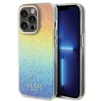   GUESS tok iPhone 14 Pro GUHCP14LHDECMI (IML Faceted Mirror / disco iridescent) multicolor