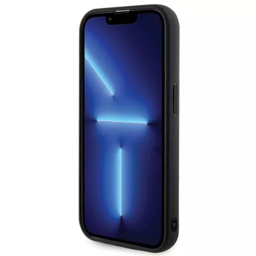 GUESS tok iPhone 15 Pro Max GUHCP15XPSQSQSK (Quilted Metal Logo) fekete