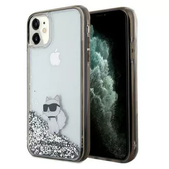   KARL LAGERFELD tok iPhone 11 KLHCN61LKCNSK (Liquid Glitter C) átlátszó