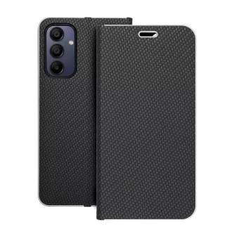 Luna Carbon Flip tok SAMSUNG A15 4G / A15 5G fekete