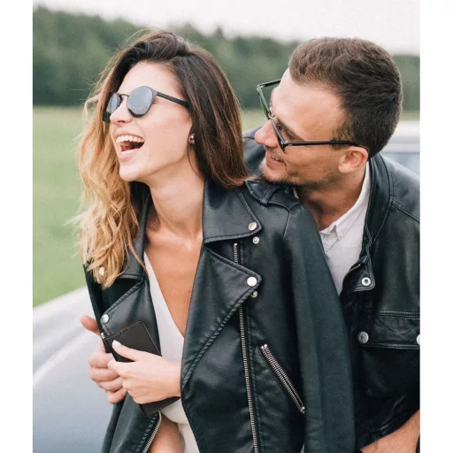 SMART PRO Leather bőrhatású flip tok  SAMSUNG A25 5G fekete