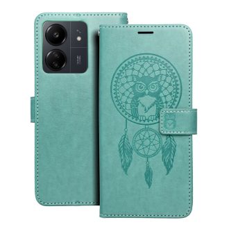   Mezzo Flip tok XIAOMI Redmi 13C / POCO C65 dreamcatcher zöld