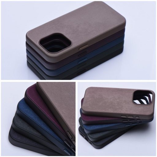 Woven Mag Cover tok iPhone 13 PRO  Magsafe kompatibilis kék