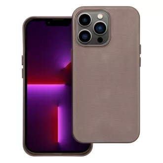   Woven Mag Cover tok iPhone 13 PRO  Magsafe kompatibilis light barna