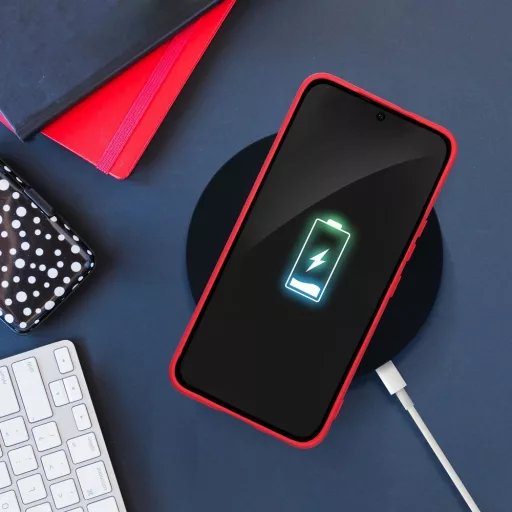 Szilikon tok SAMSUNG A25 5G barack