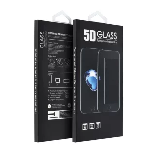   5D teljes felületen ragasztott kijelzővédő Üvegfólia iPhone 14 Pro Max Betekintésgátló (Privacy) fekete