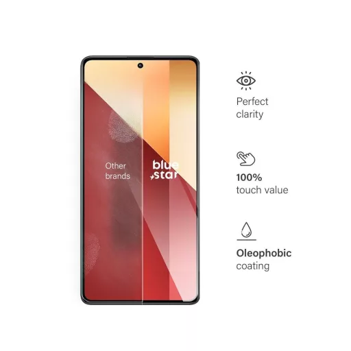 Üvegfólia  Xiaomi Redmi Note 13 PRO 4G / 5G Blue Star