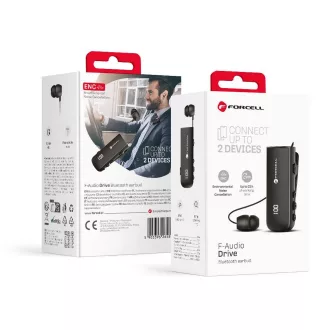   Forcell F-Audio Drive vezeték nélküli fülhallgató EarBud fekete