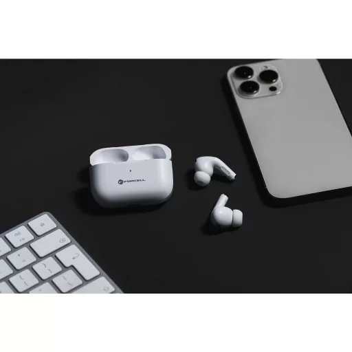 Forcell F-Audio vezeték nélküli fülhallgató Master Pro TWS fehér