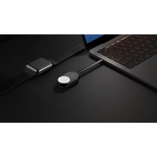 Veger powerbank Apple Watch-hoz W0102 1200 mAh Pomme fehér