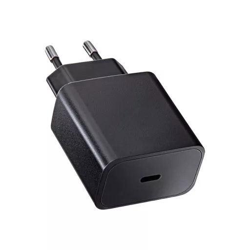 Blue Star hálózati töltő USB-C QC4.0 PD 3A 20W + USB-C – USB-C kábel TFB-TC-20WPD fekete