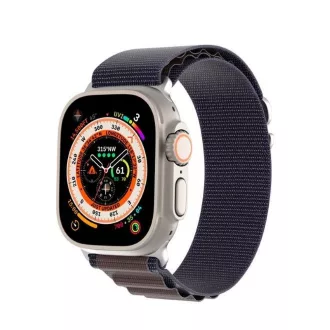   DUX DUCIS GS nylon szíj Apple Watch 42 / 44 / 45 / 49 mm indigo