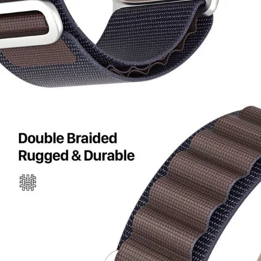 DUX DUCIS GS nylon szíj Apple Watch 42 / 44 / 45 / 49 mm indigo