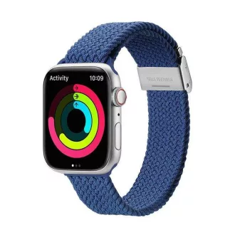   DUX DUCIS MIXTURE PRO rugalmas fonott szíj Apple Watch 38 / 40 / 41 mm kék