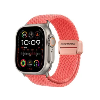   DUX DUCIS MIXTURE PRO rugalmas fonott szíj Apple Watch 38 / 40 / 41 mm guava