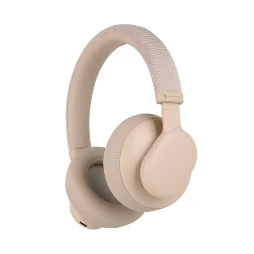 Forcell F-Audio vezeték nélküli fejhallgató Touch Beat ANC bézs