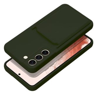 Card Case tok kártyatartóval Samsung A35 5G  zöld