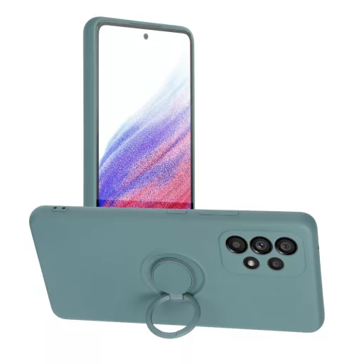 Silicone Ring tok Samsung A35 5G  zöld