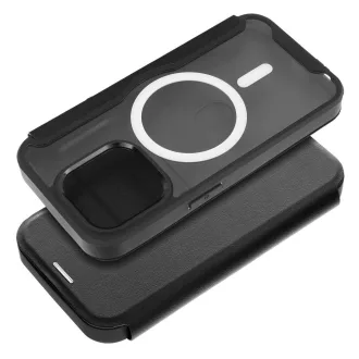   SMART MAG Flip tok Magsafe kompatibilis iPhone 14 Plus fekete