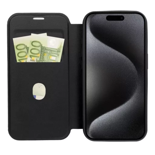 SMART MAG Flip tok Magsafe kompatibilis iPhone 14 Plus fekete