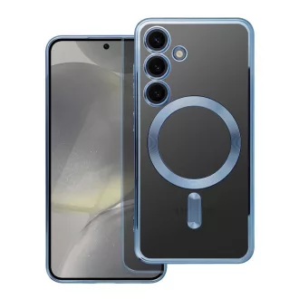 Electro Mag Cover tok Samsung S24 MagSafe kompatibilis kék