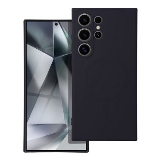   SILICONE MAG COVER Magsafe kompatibilis tok SAMSUNG S24 Ultra fekete