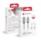 Forcell F-Energy USB-A – USB-C töltőkábel QC3.0 Metal C234 66W 1 m ezüst