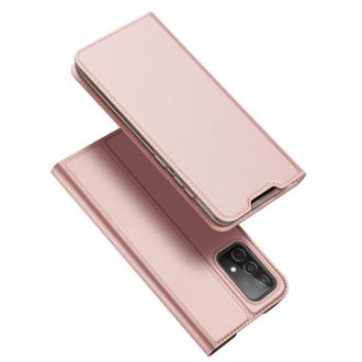DUX DUCIS SKIN PRO Flip tok  SAMSUNG A55 rózsaszín