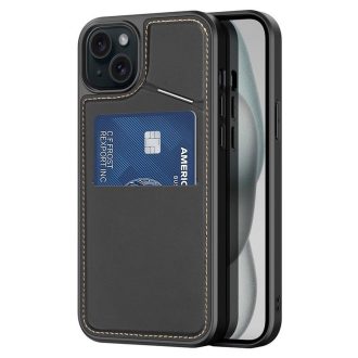   DUX DUCIS RAFI II MAG tok (kitámasztható) Magsafe kompatibilis iPhone 15 Plus fekete