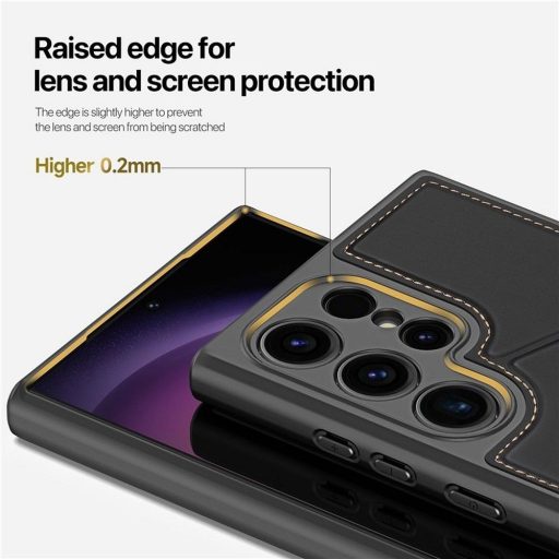 DUX DUCIS RAFI II MAG tok (kitámasztható) Magsafe kompatibilis SAMSUNG S24 Ultra fekete