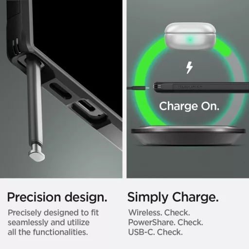SPIGEN tok TOUGH ARMOR  SAMSUNG S24 Ultra fekete