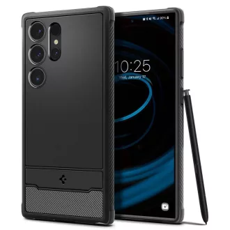 SPIGEN tok RUGGED ARMOR tok  SAMSUNG S24 Ultra matte Fekete