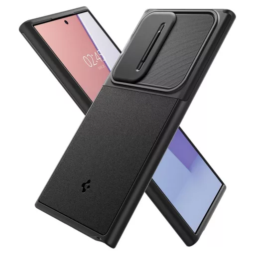 SPIGEN Optik Armor tok  SAMSUNG S24 ULTRA fekete