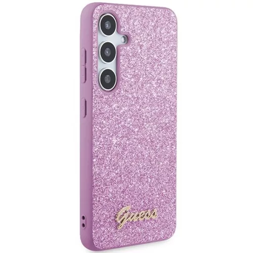 GUESS tok SAMSUNG S24 GUHCS24SHGGSHU (Glitter Script) lila