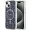 GUESS tok iPhone 15 Plus Magsafe kompatibilis GUHMP15MHGCUSTGK (IML GCUBE) Fekete
