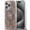GUESS tok iPhone 15 Pro Magsafe kompatibilis GUHMP15LHGCUSTGW (IML GCUBE) barna