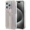GUESS tok iPhone 15 Pro GUHCP15LH4PSEGP (4G arany Stripe) rózsaszín
