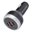 Autós töltő USB-A + 2×Type-C PD QC3.0 3A 191W CC69-2C1A fekete