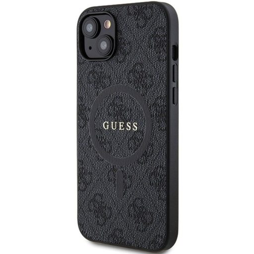 GUESS GUHMP14SG4GFRK MagSafe kompatibilis tok iPhone 14 fekete