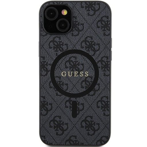 GUESS GUHMP14SG4GFRK MagSafe kompatibilis tok iPhone 14 fekete