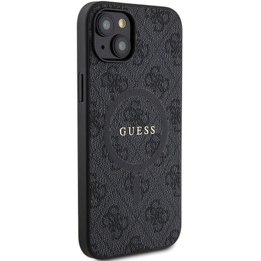 GUESS GUHMP14SG4GFRK MagSafe kompatibilis tok iPhone 14 fekete