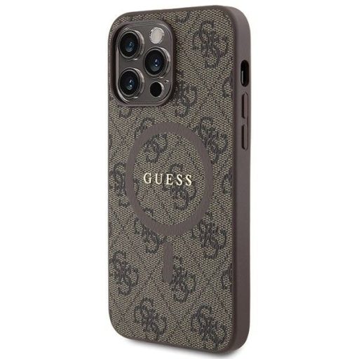 GUESS GUHMP14XG4GFRW MagSafe kompatibilis tok iPhone 14 Pro Max barna