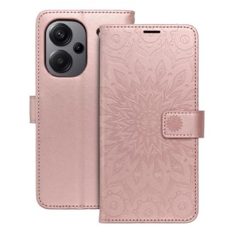   Mezzo Flip tok XIAOMI Redmi Note 13 Pro Plus 5G mandala rozéarany
